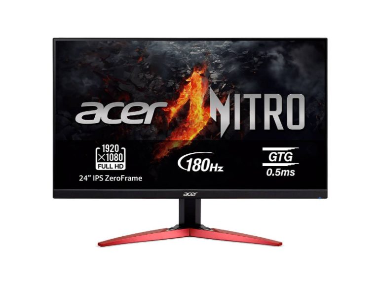 Monitor Acer Nitro KG241YM3 IPS 23.8 FHD 169 180Hz FreeSync