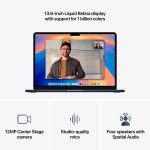 Apple MacBook Air 13.6 M4 CPU 10-core, GPU 10-core SSD 512GB 24GB RAM Meia-noite + Adaptador USB-C Duplo 35W