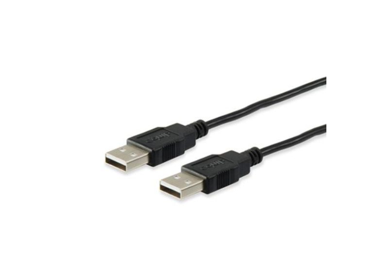 Cabo Equip USB 2.0 TipoA-A Preto - 3Mtr
