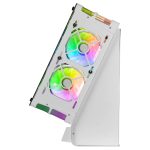 Caixa ATX Mars Gaming MCB Premium Custom Tempered Glass Branca