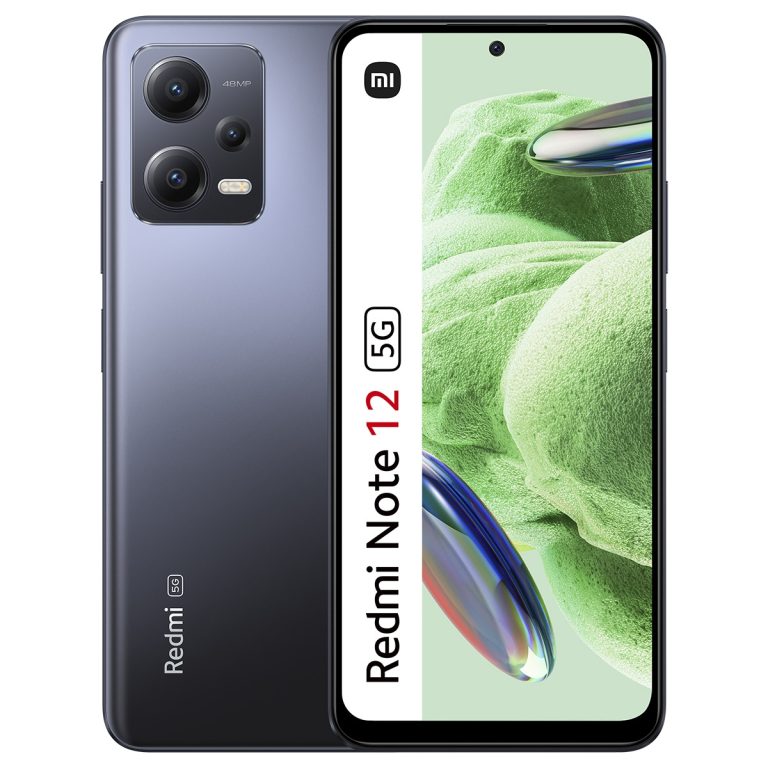 Smartphone Xiaomi Redmi Note 12 5G 6.67″ 4GB/128GB Dual SIM Cinzento