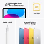 Apple iPad A16 (11ª Geração) 11 WiFi 512GB Amarelo