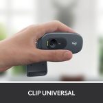 Webcam Logitech C270 HD 720p30fps USB Preta