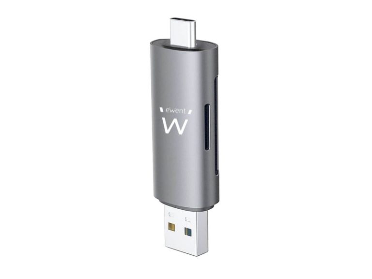 Leitor de Cartões de Memória Ewent EW1075 USB 3.1 Gen1 (USB 3.0) Preto