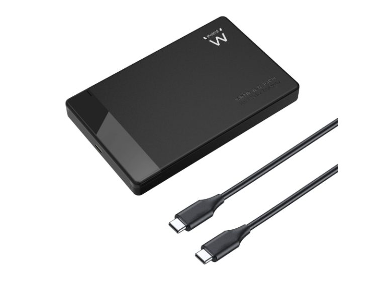 Caixa Externa 2.5" Ewent EW7073 USB-C 3.2 Gen1 SATA HDD/SSD Preta