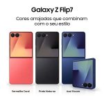 Smartphone Samsung Galaxy Z Flip7 6.9" 12GB/256GB Dual SIM Azul Escuro