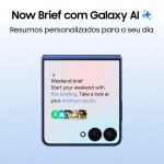 Smartphone Samsung Galaxy Z Flip7 FE 6.7 8GB256GB Dual SIM Preto