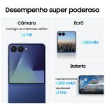 Smartphone Samsung Galaxy Z Flip7 FE 6.7 8GB256GB Dual SIM Preto